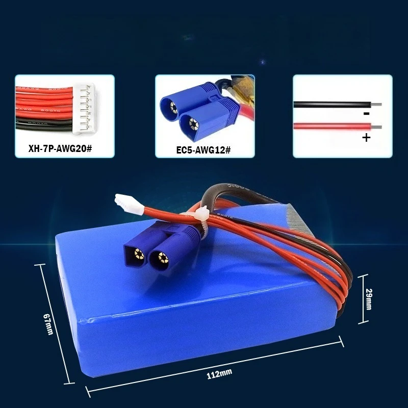 14.8V 60C 386888 626786 7367102 Rechargeable Battery for Car Jump Starter Li-Polymer Booster Jumper Igniter 1800-5000mAh