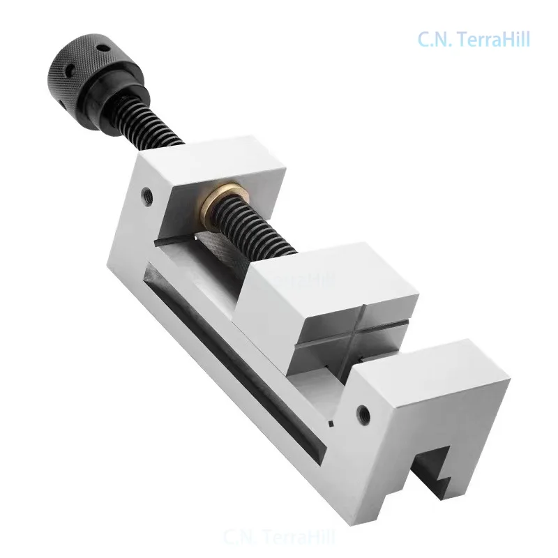 Precision Milling Machine Bench Vise Manual Flat Jaw Grinder Vice 2 3 4 5 6 Inch General Purpose