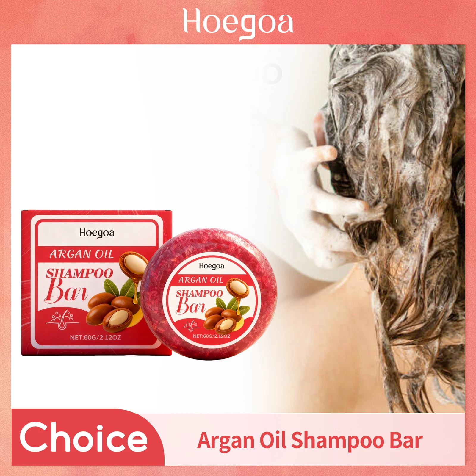 

Argan Oil Shampoo Bar Deep Repairing Damage Dry Hair Cleaning Scalp Strengthen Nourishing Hair Oil Control Hair Growth Soap Bar