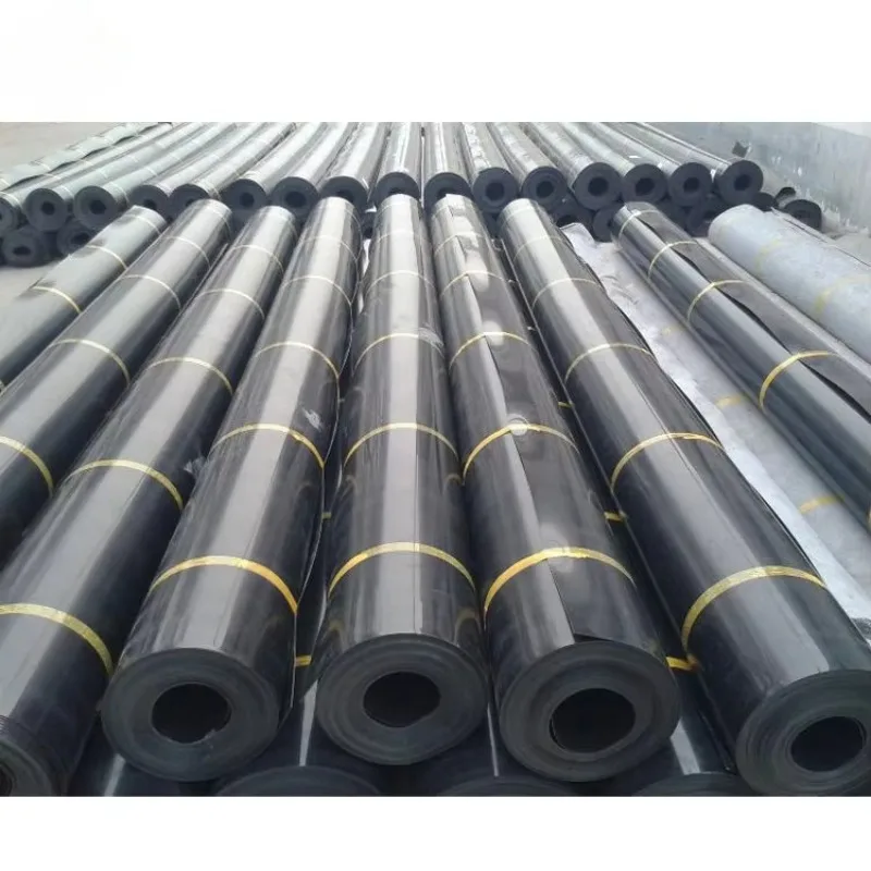 Industrial Grade HDPE Geomembrane Liner Customized Thickness and Size for Reservoir Landfill and Mining Projects