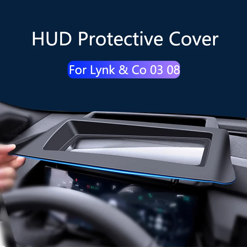 

Car HUD Head Up Display Frame Protective Cover For Lynk & Co 03 05 07 08 09 Z10 2023 2024 Interior Accessories