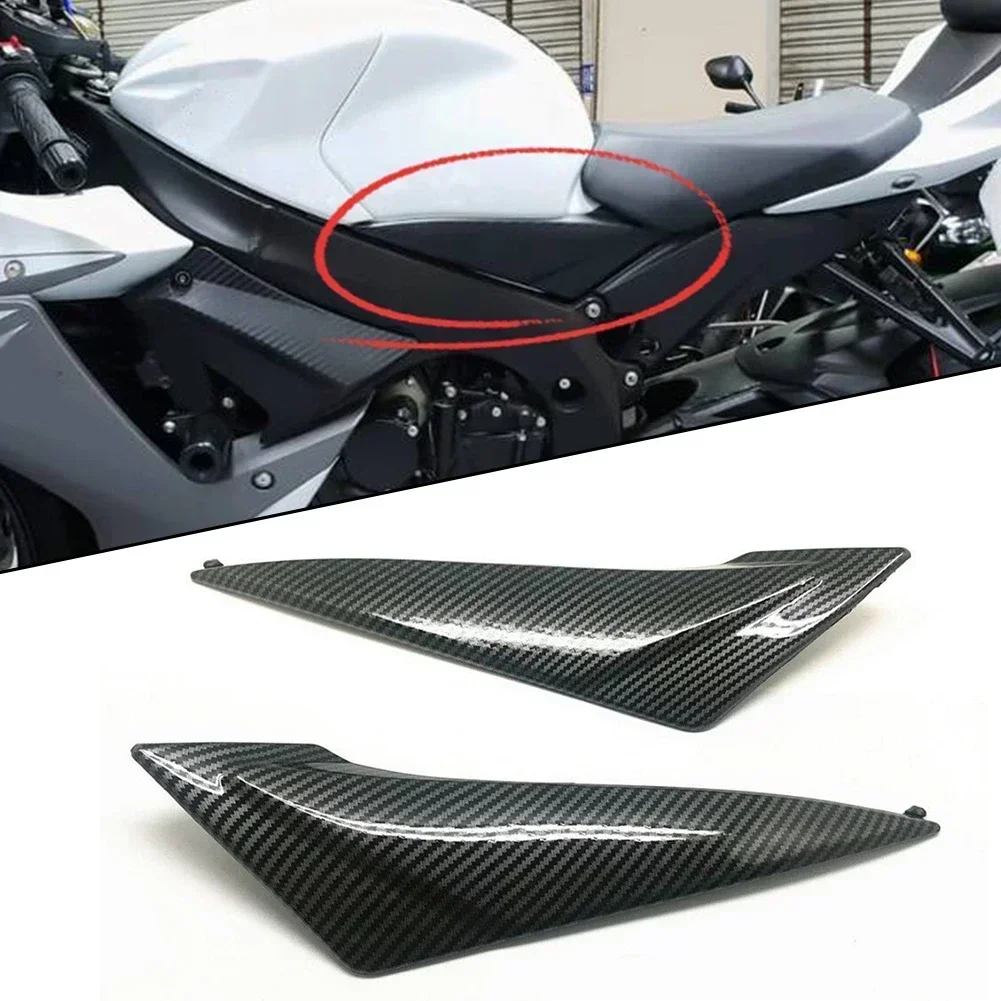 

Sporty Tank Side Cover Carbon Fiber Panel Custom Bike Parts 2011-2019 Fitment Direct Replacement Easy Installation
