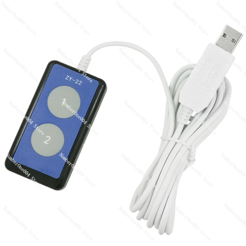 

b Super workstation image collector USB medical control switch Blue film button handle