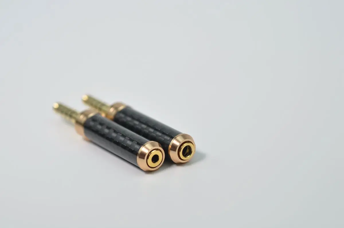 Plating Rhodium Element Op Conversie Plug Van Eagle Standaard 2.5 Mm Tot 4.4 Mm Converter