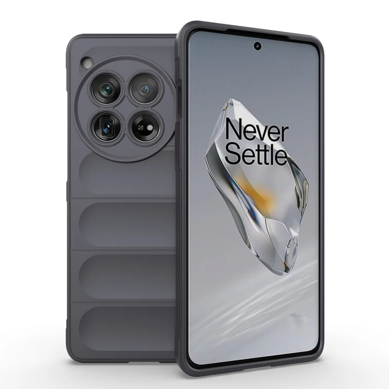 YAMCCCSE Hoesje Met Koord Voor OnePlus 12 5G – Transparant TPU, Schokbestendig, Met Verstelbaar Nylon Koord (regenboog)