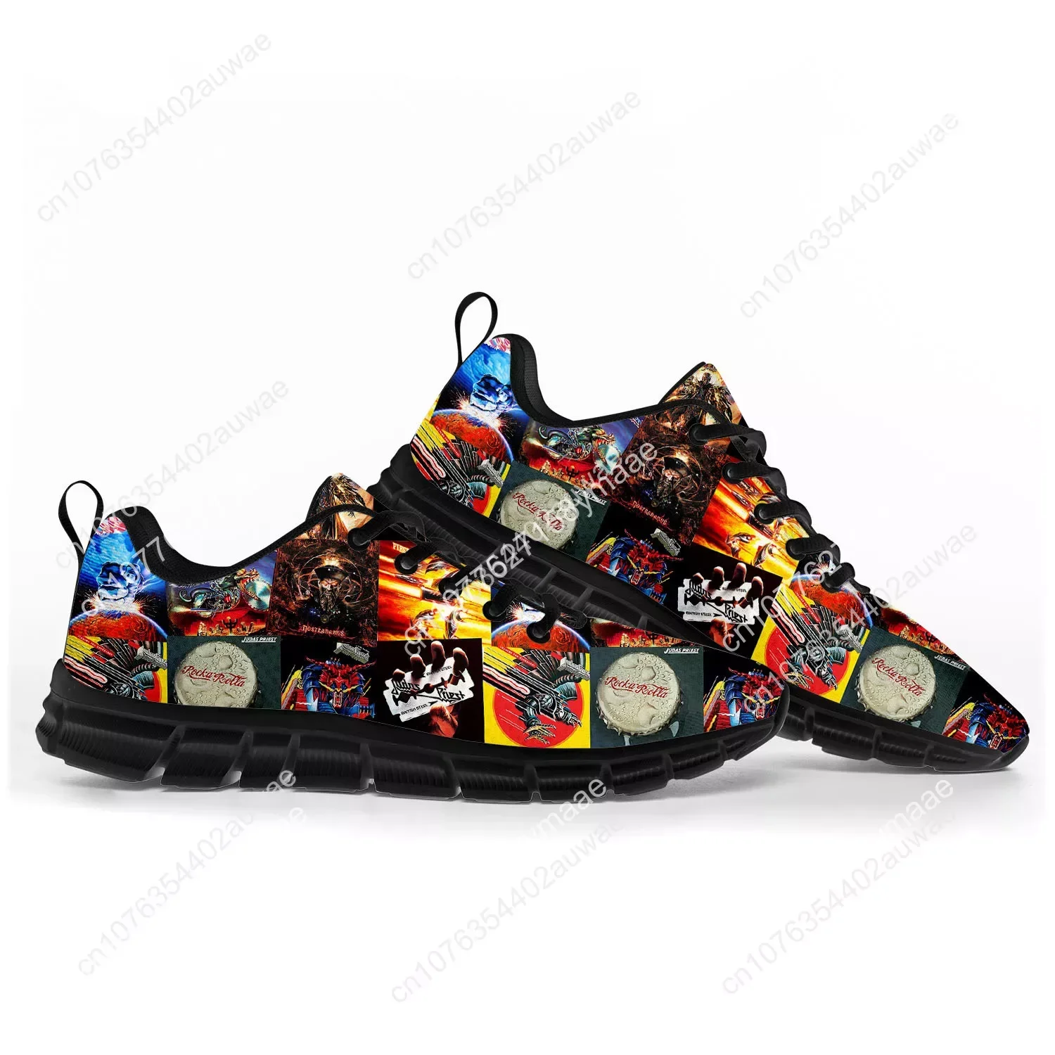 Judas Priest Heavy Metal Rock Band Sports Shoes Mens Womens Teenager Children Sneakers Casual Custom High Quality Couple Shoes
