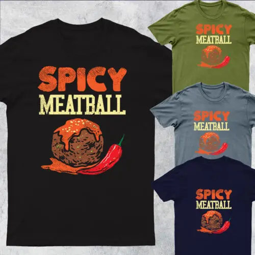 Spicy Meatball Mens T shirts Unisex Tee Top #D #P1 #PR