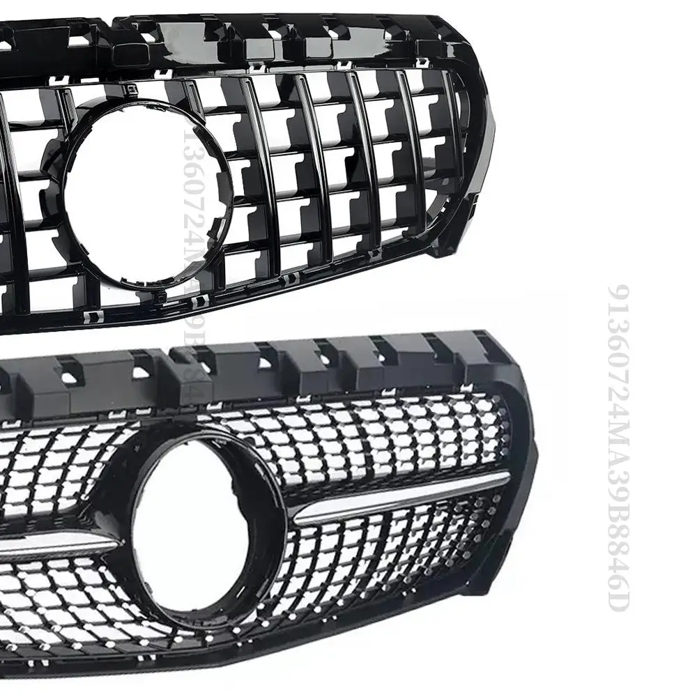 

Front grille bumper grille suitable for Mercedes Benz CLA C117 W117 220 260 180 200 2013-2019 GT Diamond