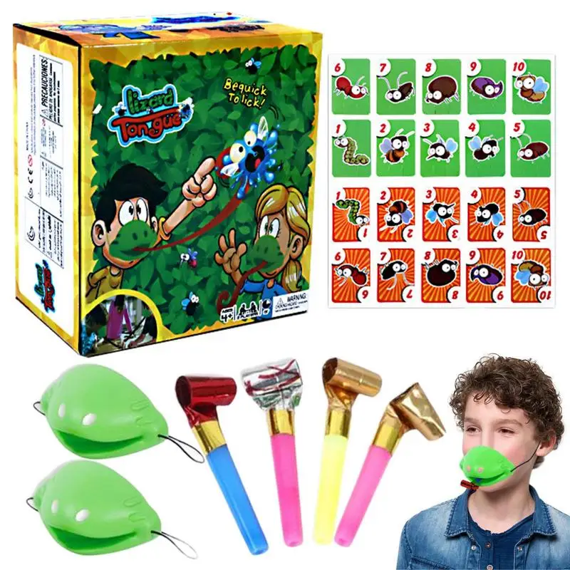 

Tongue Out Game Funny Game Interactive Toys Greedy Chameleon Sticking Tongue Out Desktop Toy Family Game Memory Game Fun Games