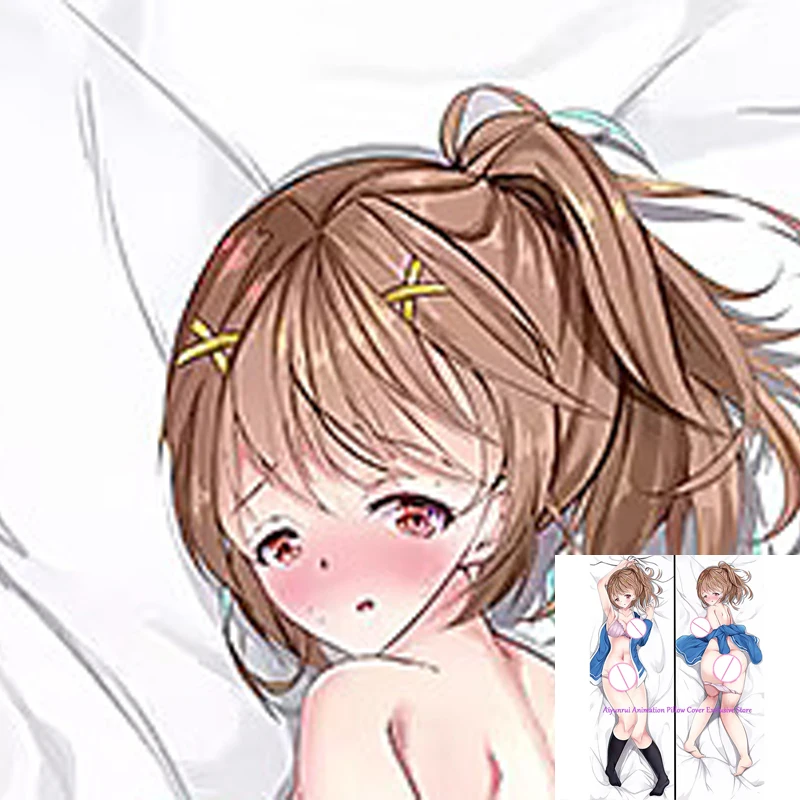 

Anime Pillow Cover Dakimakura Serina Akesaka 2 Side Printed Hugging Body Pillowcase Cushion Cover Bedding Decor