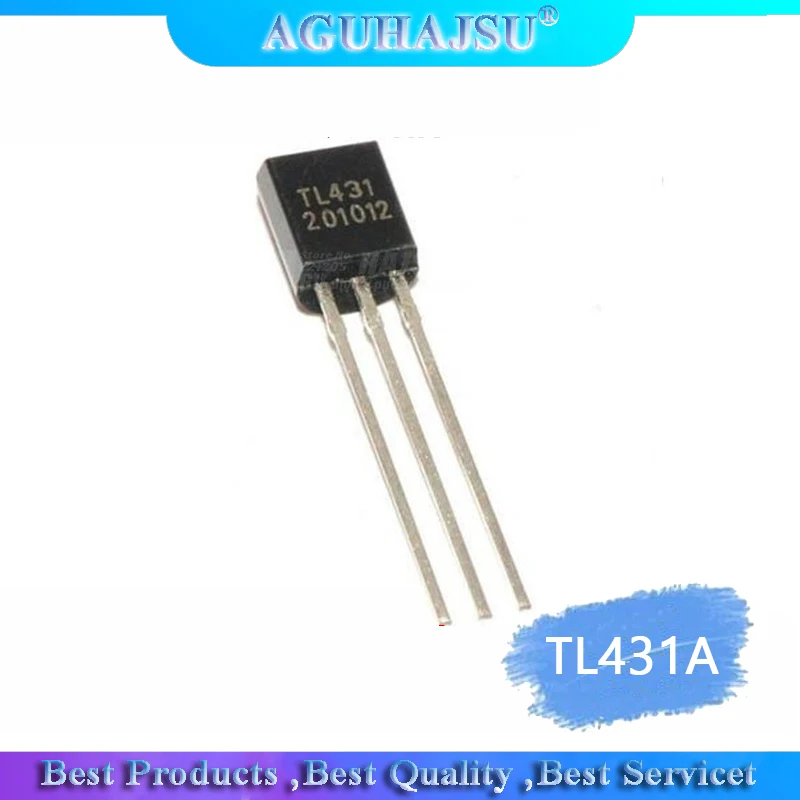 50PCS TL431 TO92 TL431A TO-92 431 new voltage regulator IC