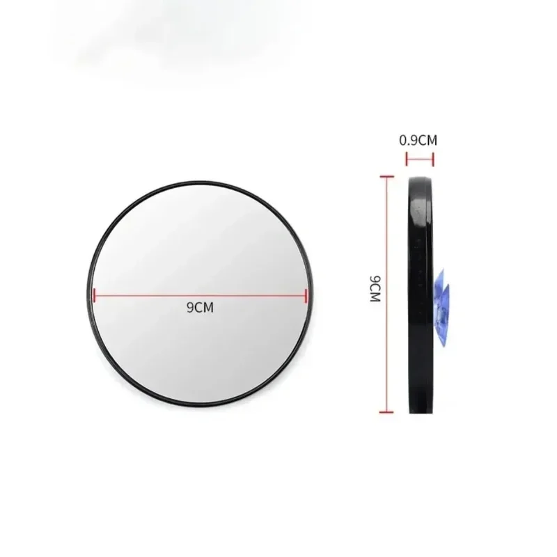Miroir grossissant rond 5x 10x 15x, ventouse, miroir de maquillage de salle de bains, loupe Portable pour l'élimination des points noirs pour cosmétiques