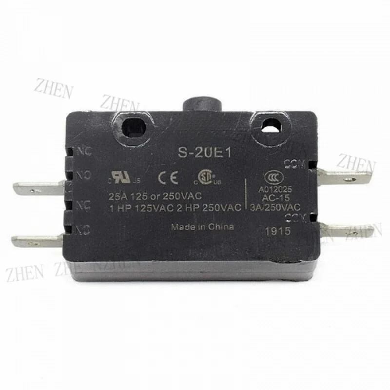 

Y 1 шт. для микропереключателя SUNS S-20E1 25A 1HP 125VAC, 2HP 250VAC