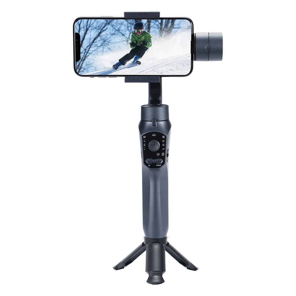 3-axis universal joint stabilizer, mobile phone anti-shake 360 all-round stable shooting, face tracking selfie stick