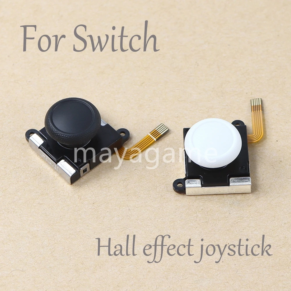 20pcs For Switch Hall Effect Rocker Joystick For Switch OLED Lite Joycon V5.0 3D Rocker Support Repair Part