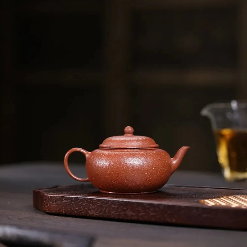 140ml Yixing Handmade Purple Clay Teapot Tradition Household Tea Pot Beauty Tea Infuser Kettle Chinese Zisha Tea Set Teaware