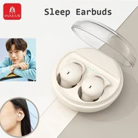 INMAS-auriculares inalámbricos Q26 ENC Mini, portátiles, Bluetooth, intrauditivos, reducción de ruido, auriculares invisibles para dormir, micrófono HD
