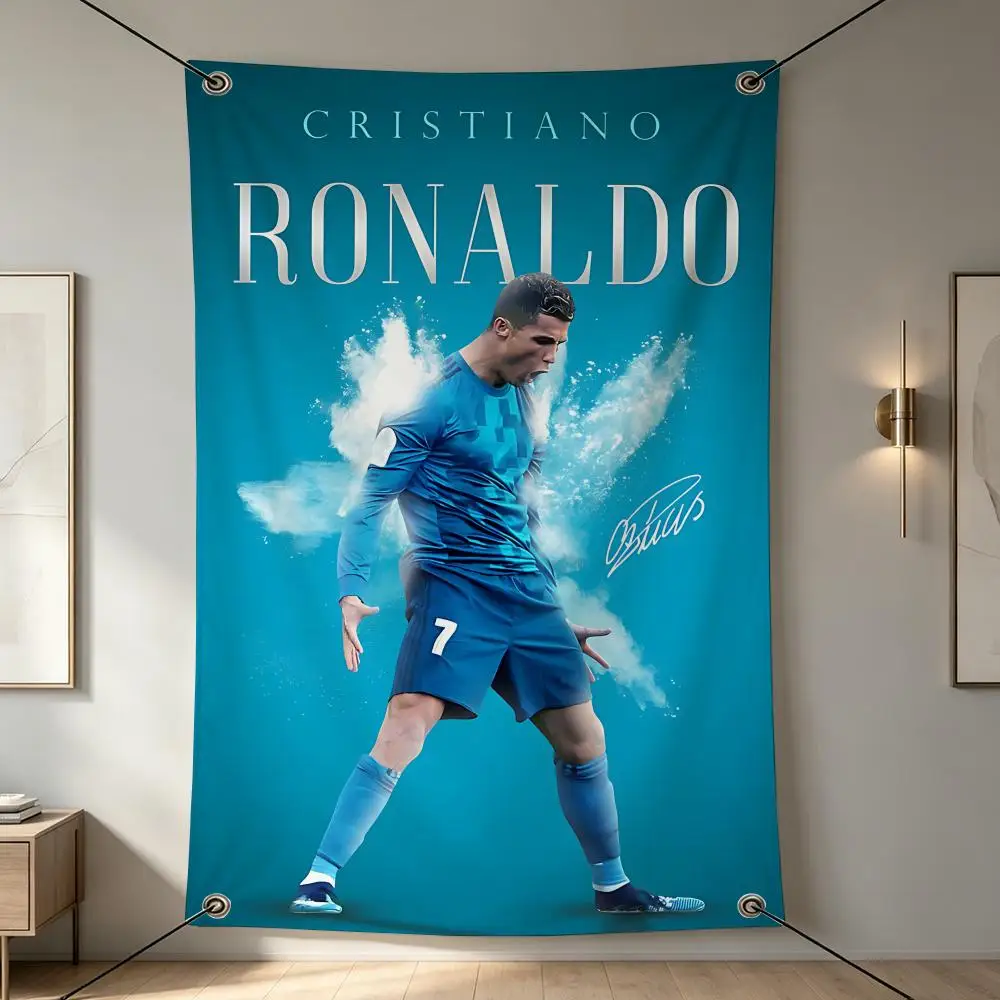 Athlete C-Cristiano Ronaldo Flags, Outdoor Decorations, Music Bars, Home Interiors, Patio and Garden Decorations