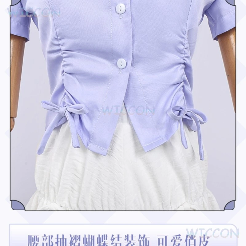 ‌‌‌‌Toyama Shouko Cosplay Costume BanG Dream Ave Mujica Wego Collab Fashion Daily Outfit Anime Character Dress  Role Party Role