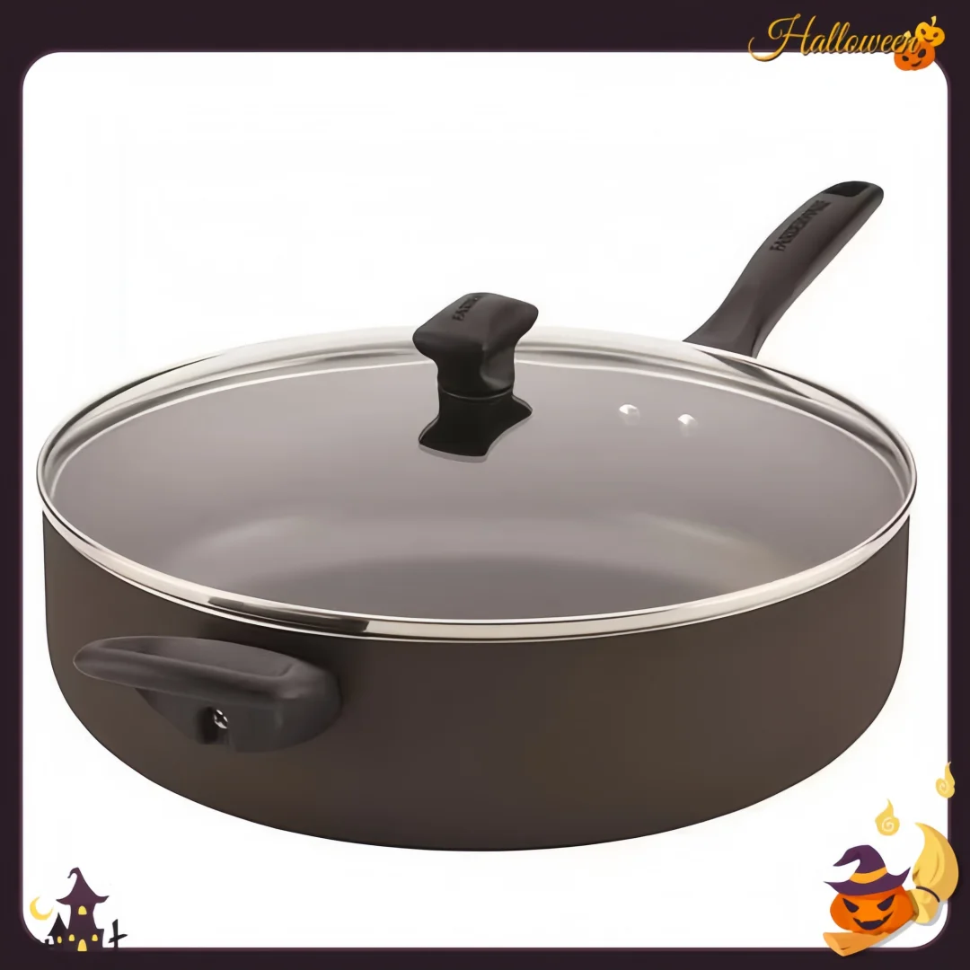 

Family Size 6Qt Nonstick Pot with Helper Handle | Dishwasher Safe for Easy Cleanup