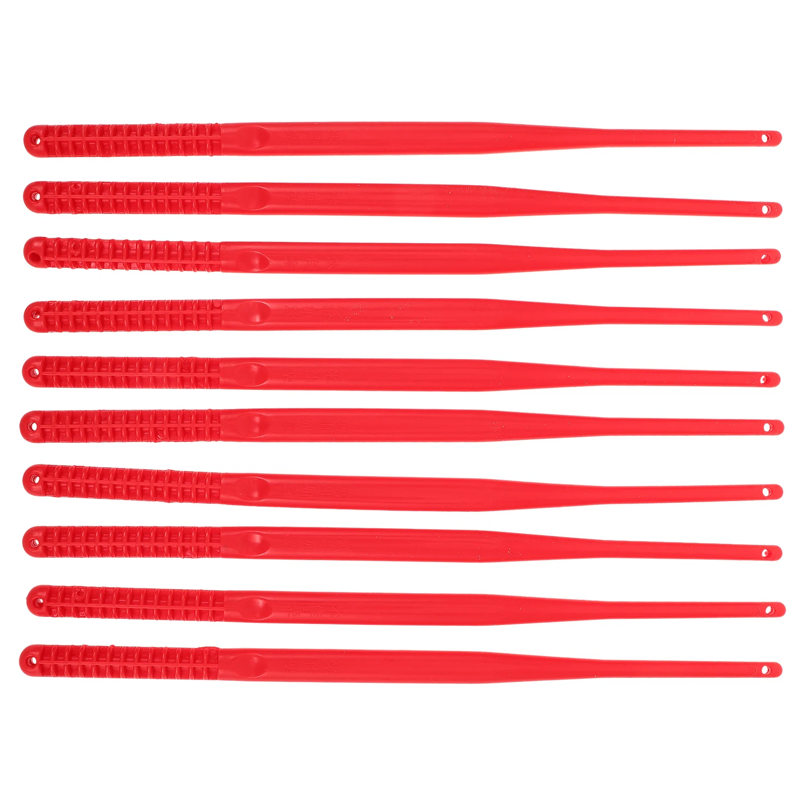 

10pcs Plastic Diabolo Sticks 35Cm Comfortable Grip Lightweight Durable Senior Fitness Equipment Portable Exercise Handsticks