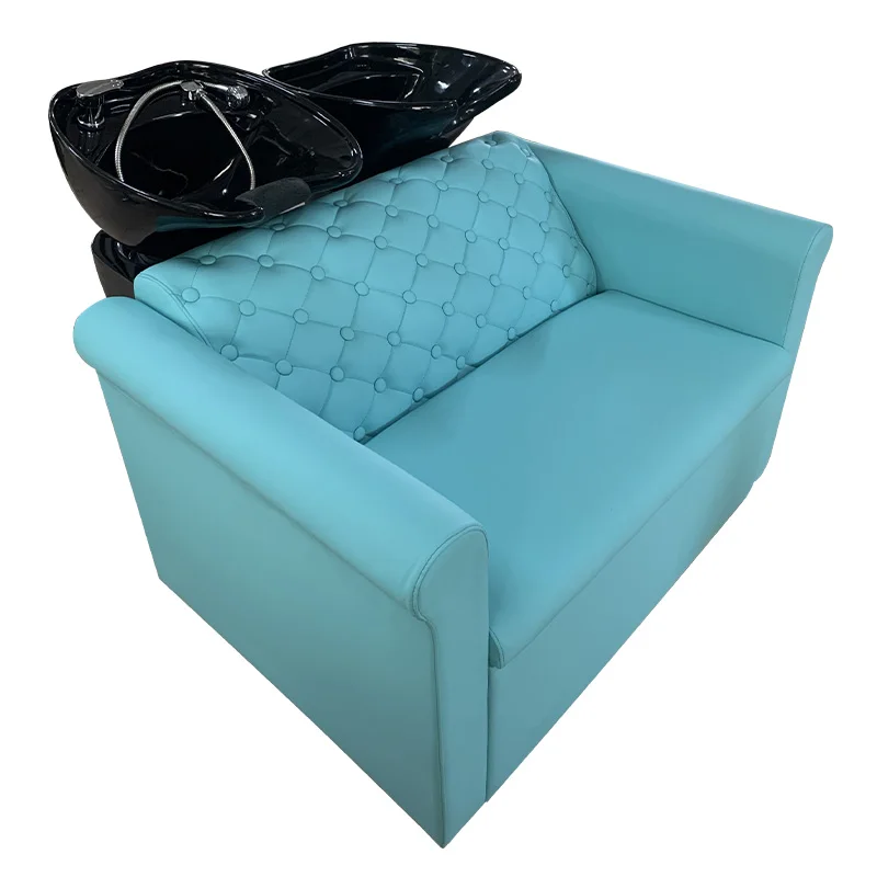 

Кровать для шампуня для парикмахерской, специальная кровать для смыва в парикмахерской, керамическая раковина, полуотводящая кровать для шампуня, высококачественный шампунь для интернет-знаменитостей