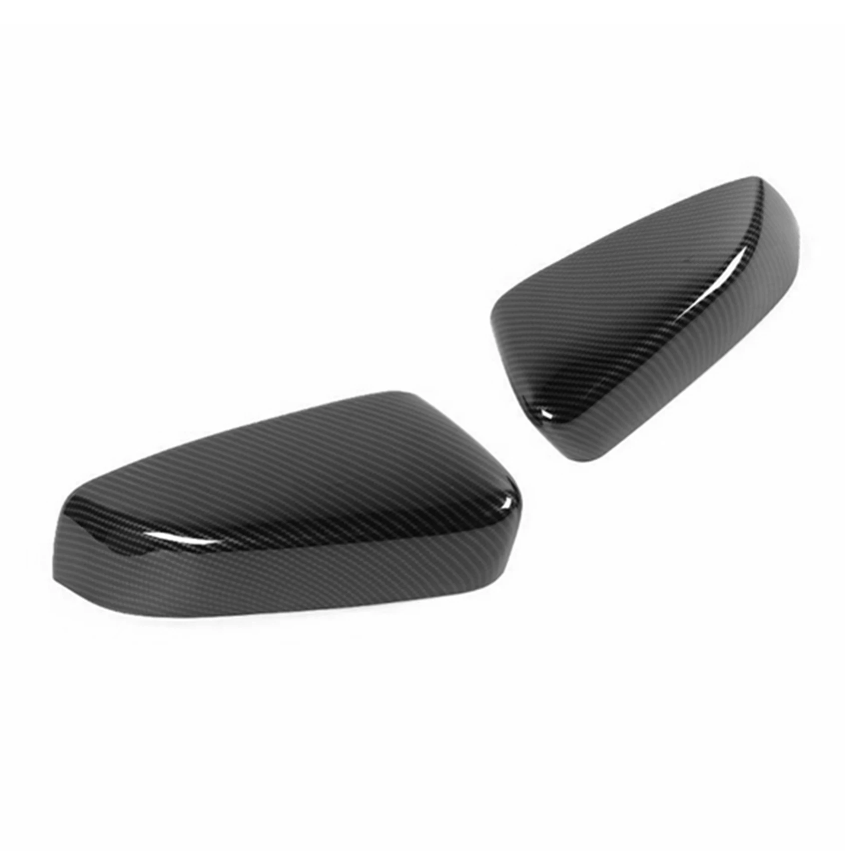 Car Mirror Caps Shell for-- 2009-2013 Car Rear View Rearview Side Door Mirror Cover Stick Trim