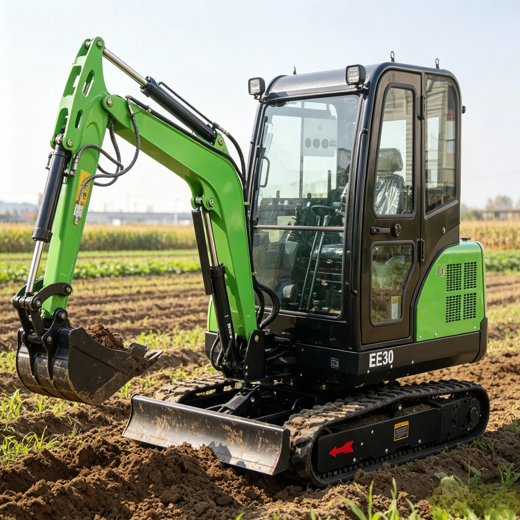 Customized Mini Excavator 3 Ton Small Digger Digging Machinery with Crawler Type Power Manufacture for Sale Crawler Excavator
