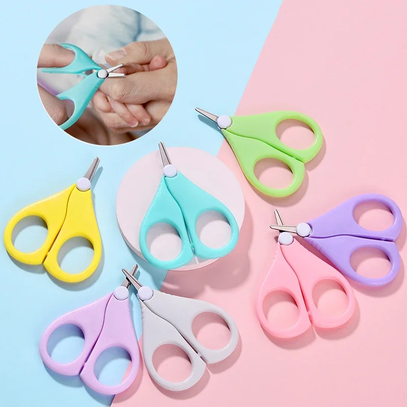 Newborn Baby Safety Nail Clippers Scissors Cutter Convenient Daily Baby Nail Shell Shear Manicure Tool Baby Nail Scissors Tool