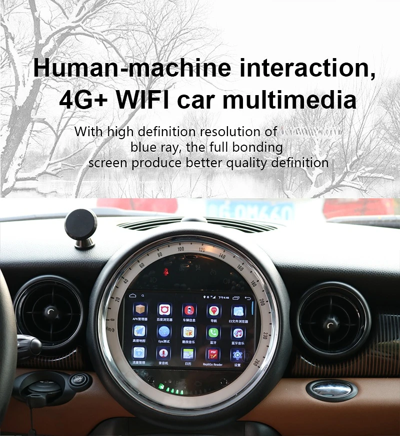 Carplay 4G + Wifi Android 10 Auto Radio Multimedia Video Player Für BMW Mini Cooper F54 F55 F56 F60 2014-2020 GPS Stereo Audio DSP – Detail 18