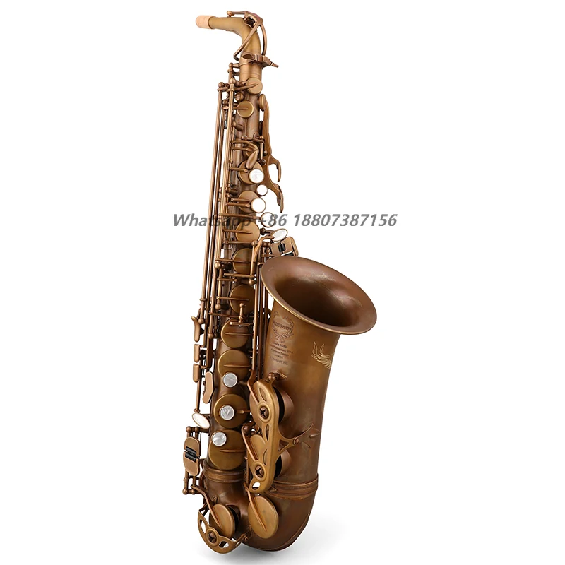 Тайваньский саксофон WEISSENBERG Vermilion Rosefinch NL Alto Saxophone, золотое лаковое покрытие