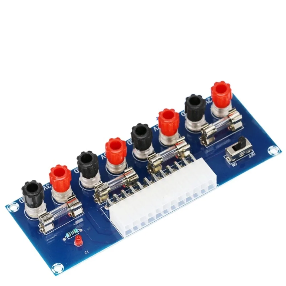 XH-M229 ATX Power Supply Adapter Board - Desktop PC Power Extraction Module with Terminal Blocks.  Easy Wiring.
