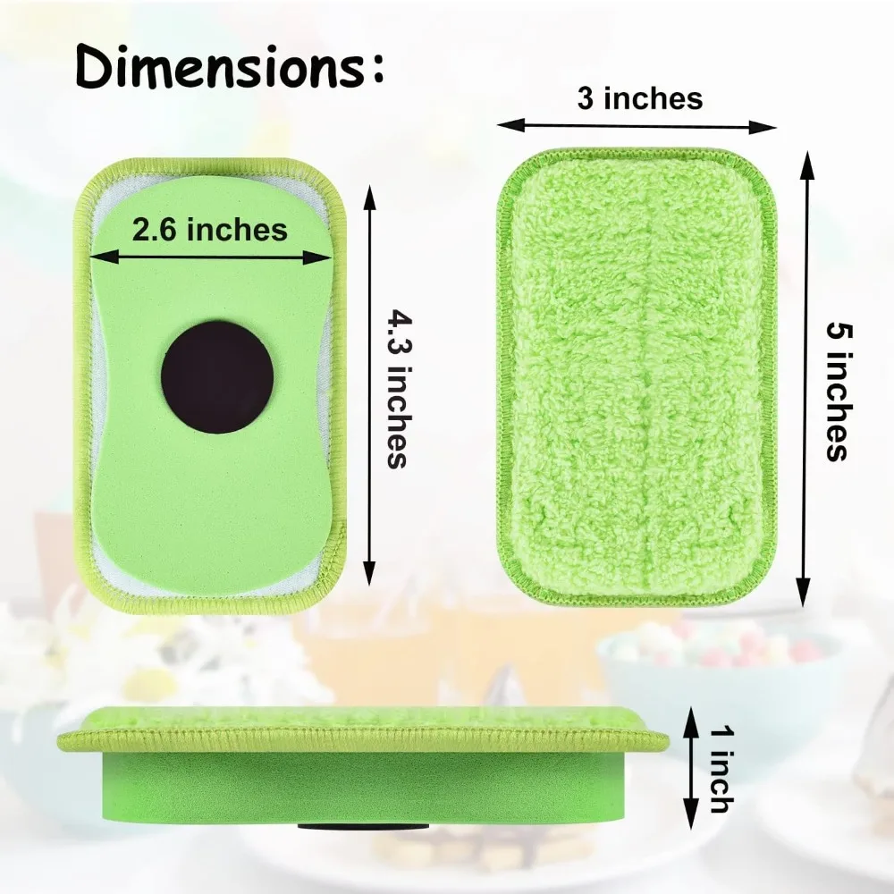 Gomma da cancellare riutilizzabile per lavagna bianca per gesso, pennarelli, uffici, case e aule