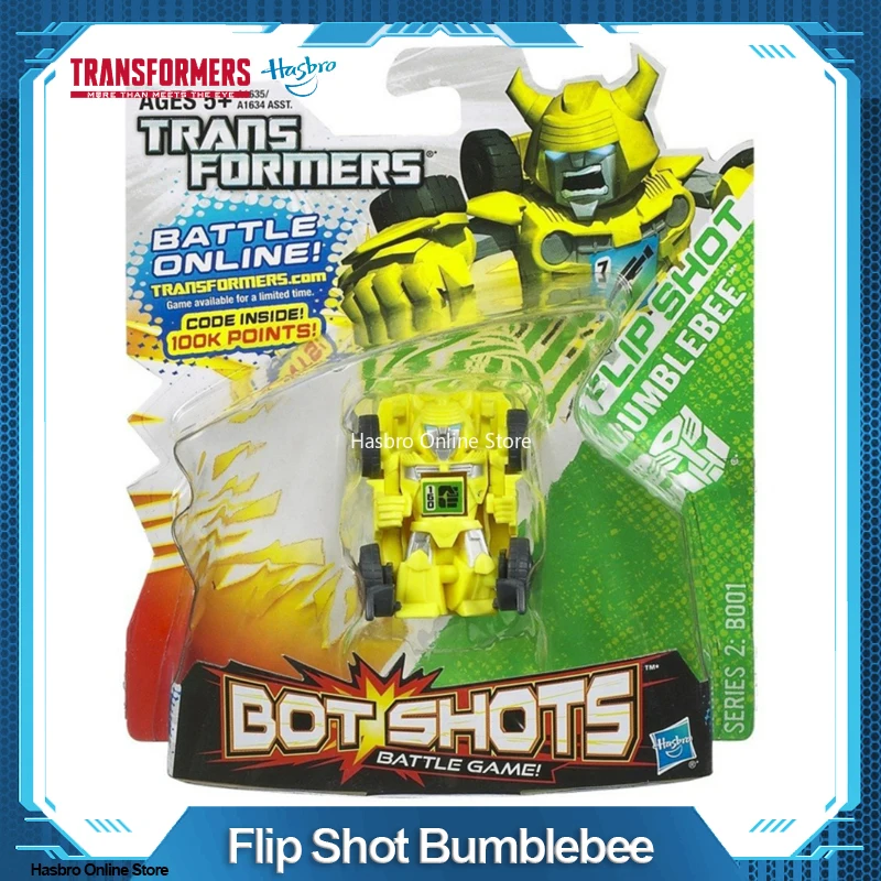 Hasbro Transformers Bot Shots Flip Shot Bumblebee Series 2 B001