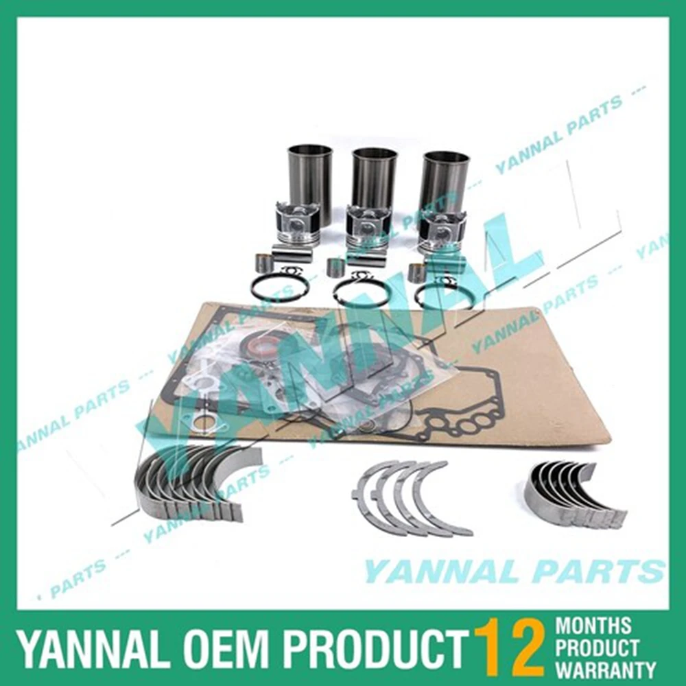 

3TNV86 Overhaul Rebuild Kit With Full Gasket Bearing Set For Yanmar Engine