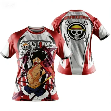Children's Cartoon T-Shirt, Breathable Quick-Dry Short Sleeve for Toddlers, Boys and Girls