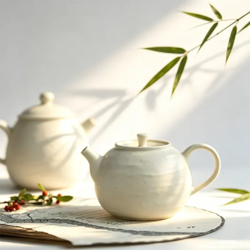 Handmade Ceramic Kung Fu Teapot Soda Glaze Crackle Finish Electric Stove Compatible Wood Fire Dual Use Traditional Tea Pot