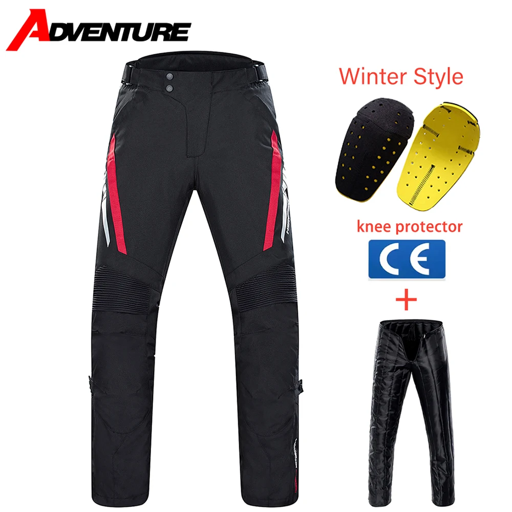 

Motorcycle Pants Men's Motocross Riding Pants Reflective Wear-resistant Warm And Fall Resistant Motorbike Outdoor Riding Pants