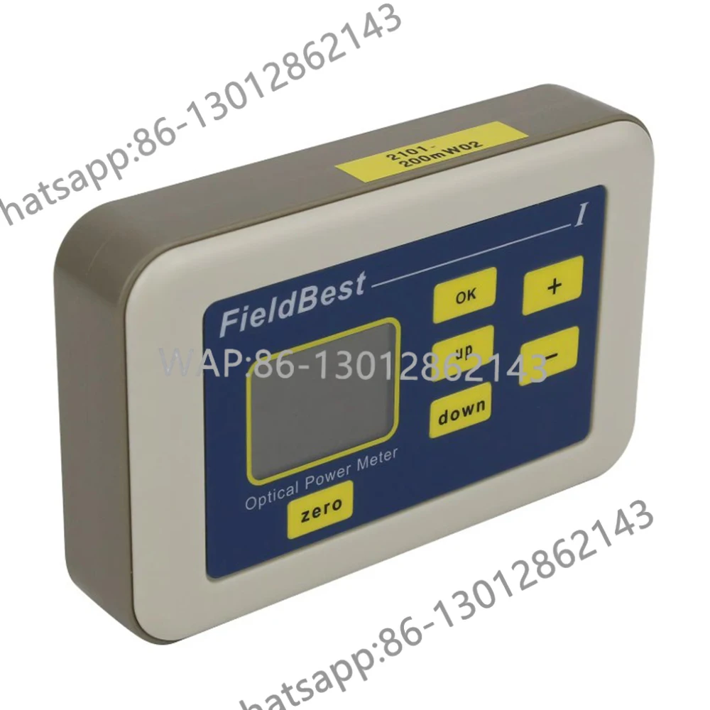 เครื่องวัดกำลังแสงเลเซอร์ความแม่นยำสูง ปี 2025 ความละเอียดสูง 10uW ช่วงความยาวคลื่นเต็ม 10uW-200mW
