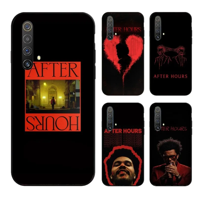 Weekend After Hours Cell Phone Case for OPPO Find X5 X3 X2 A93 Reno 8 7 Pro A74 A72 A53 Black Soft Phone Cover Funda