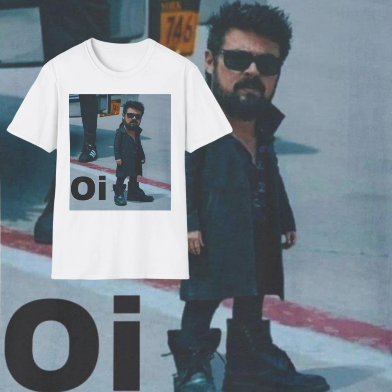 The Boys Mini Version of Billy Butcher T-shirt 2026 Summer Men's Women's Cotton Fashion Oversized T shirts Street Clothing Y2K