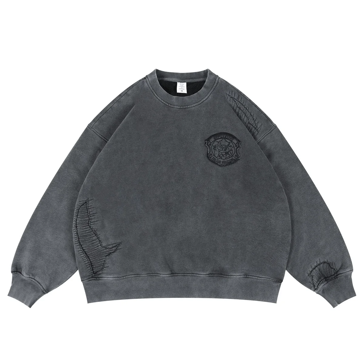 

SUPER WAY Vintage Embroidered Crewneck Sweatshirts F-531#