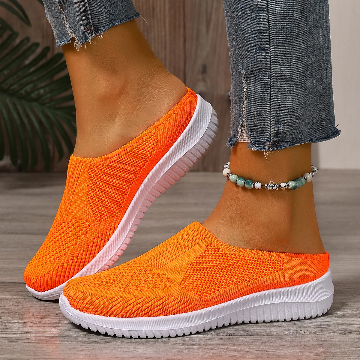 

New Women Shoes Breathable Vulcanized Shoes Slides Women Sneakers Fashion Breathable Mesh Casual Walking Shoes Women Work Shoes