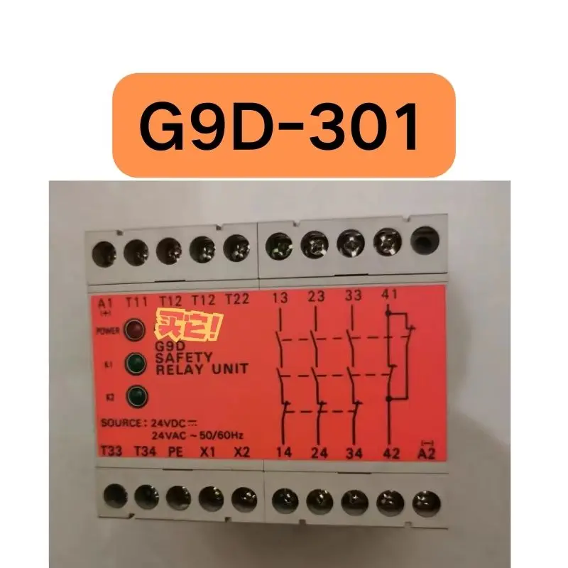 

Used G9D-301 24VDC/AC Safety Relay Test Ok Quick Shipping