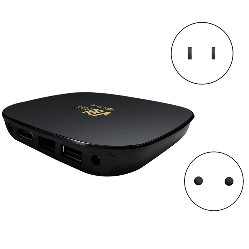 

1 Set Mini Smart TV Box Android 12 Allwinner H3 Quad Core 2.4G WIFI 8K Set Top Box 8GB+128GB Media Player EU Plug