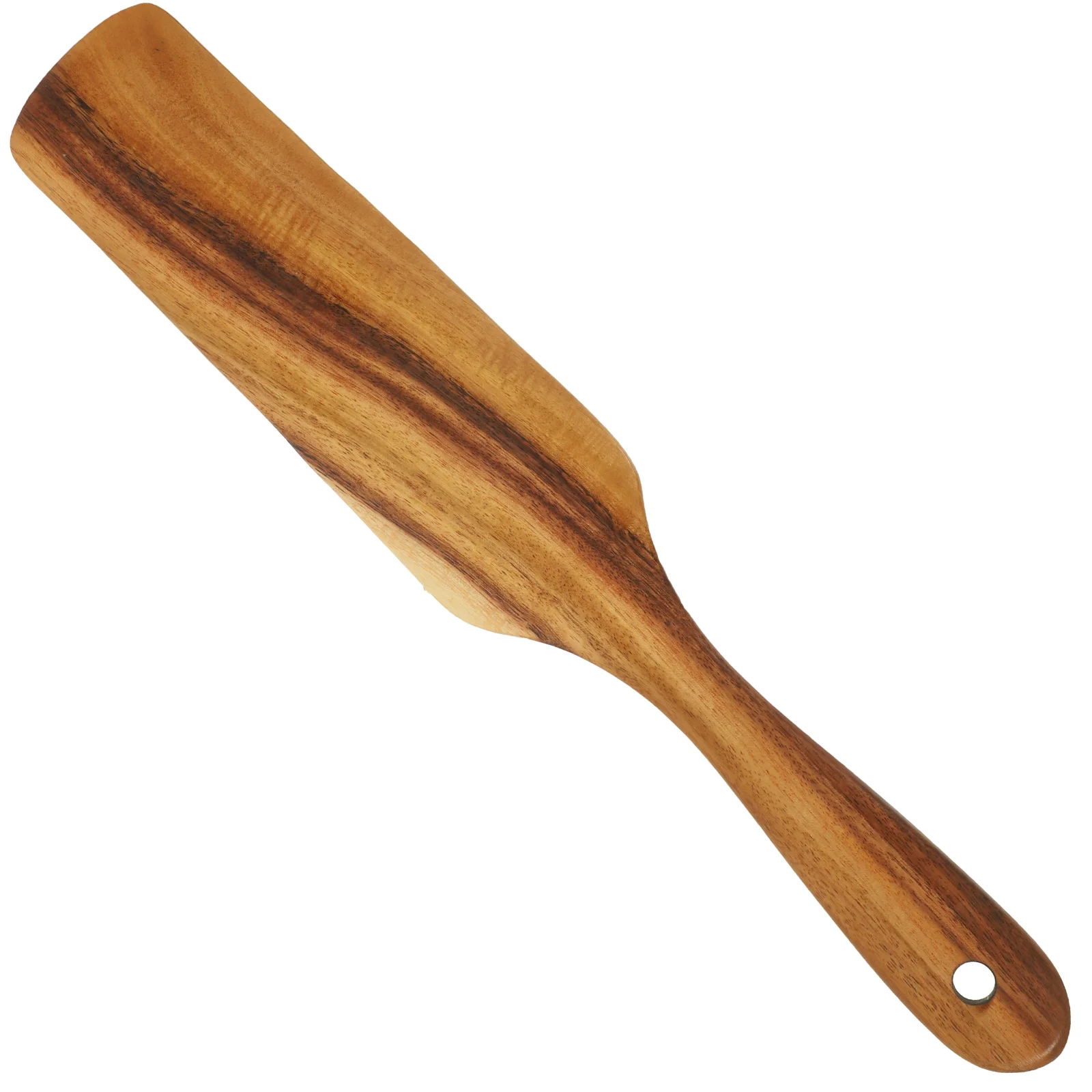 

Long Handle Spatula Kitchen Cooking Wood Turner Non Stick Cookware Utensils Wok