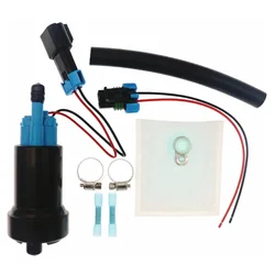 E85 Compatible Performance Internal 450LPH Fuel Pump For Nissan Skyline Subaru WRX F90000267 & Install Kit