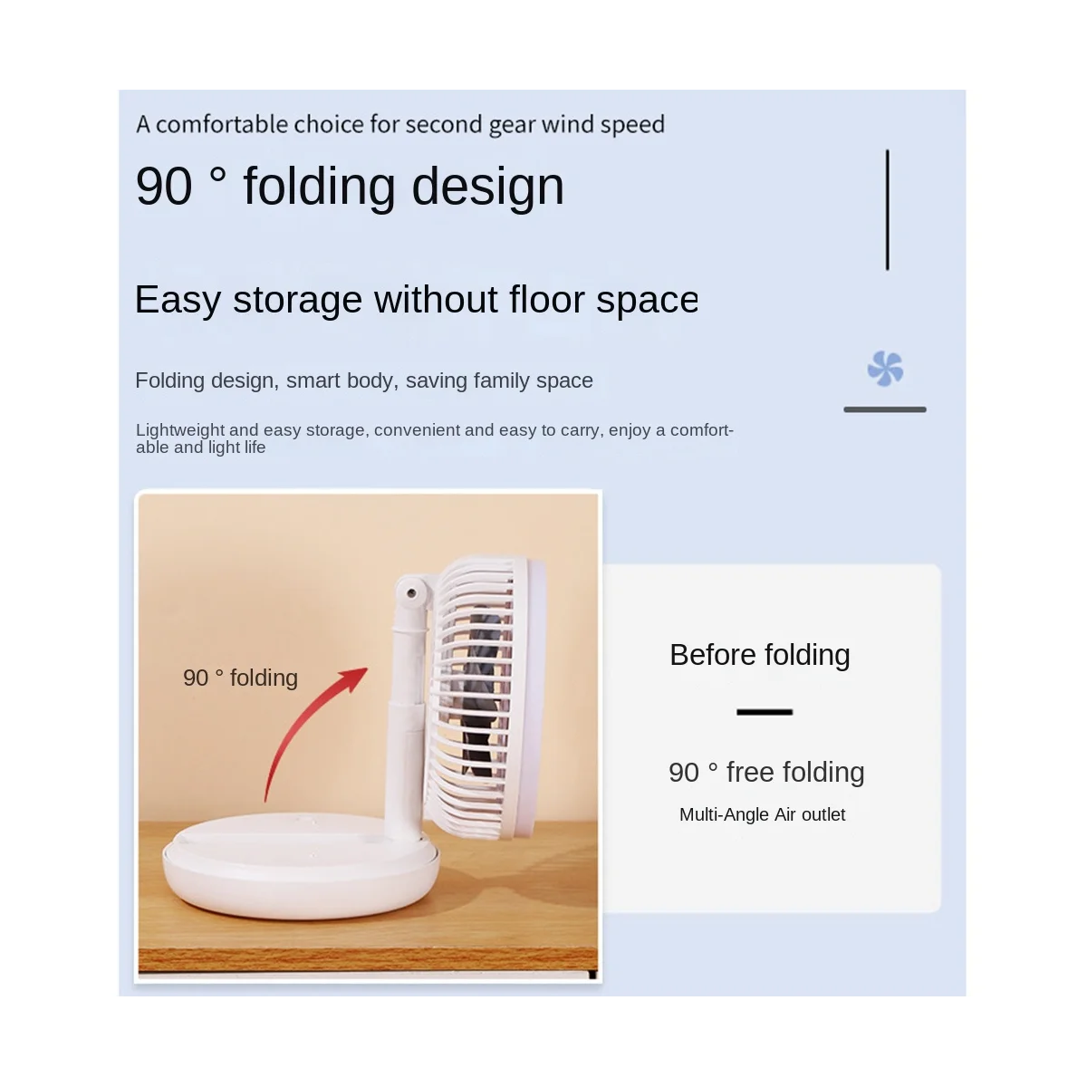 مروحة الرقبة المحمولة USB القابلة لإعادة الشحن مراوح الخالية من الشفرة مروحة كهربائية صامتة حول الرقبة مراوح تبريد يمكن ارتداؤها-A59E