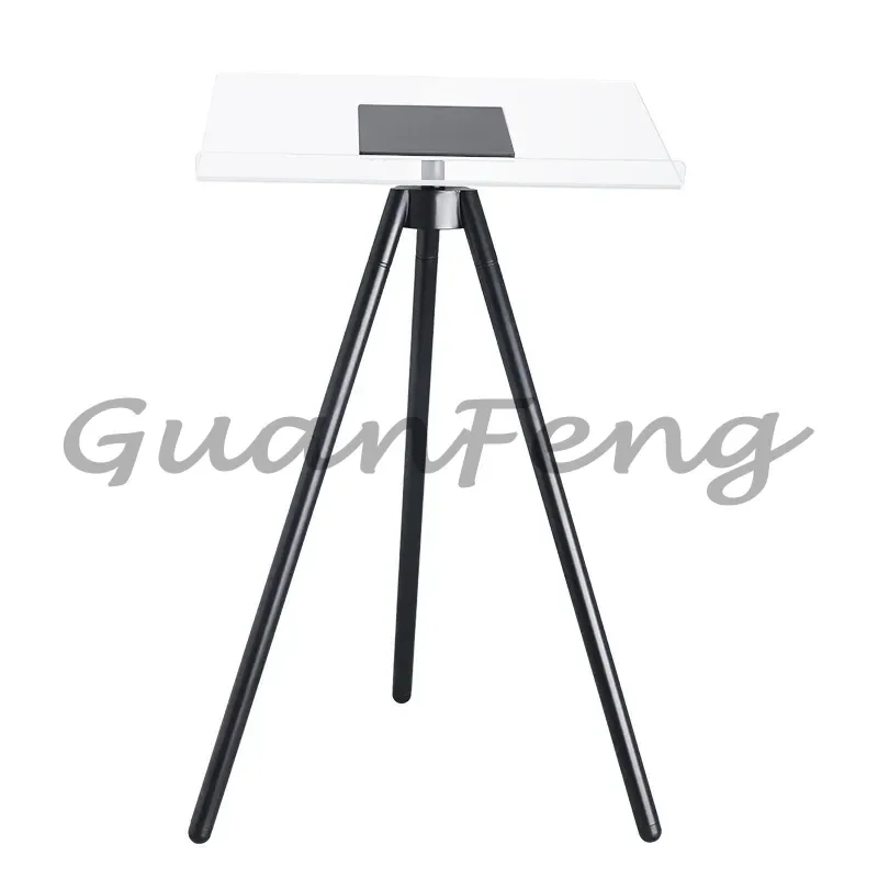 Floor Standing Magazine Display Rack, Tripod Flip Reading Book Stand for Bookstore, Photo Album & Large Book Display