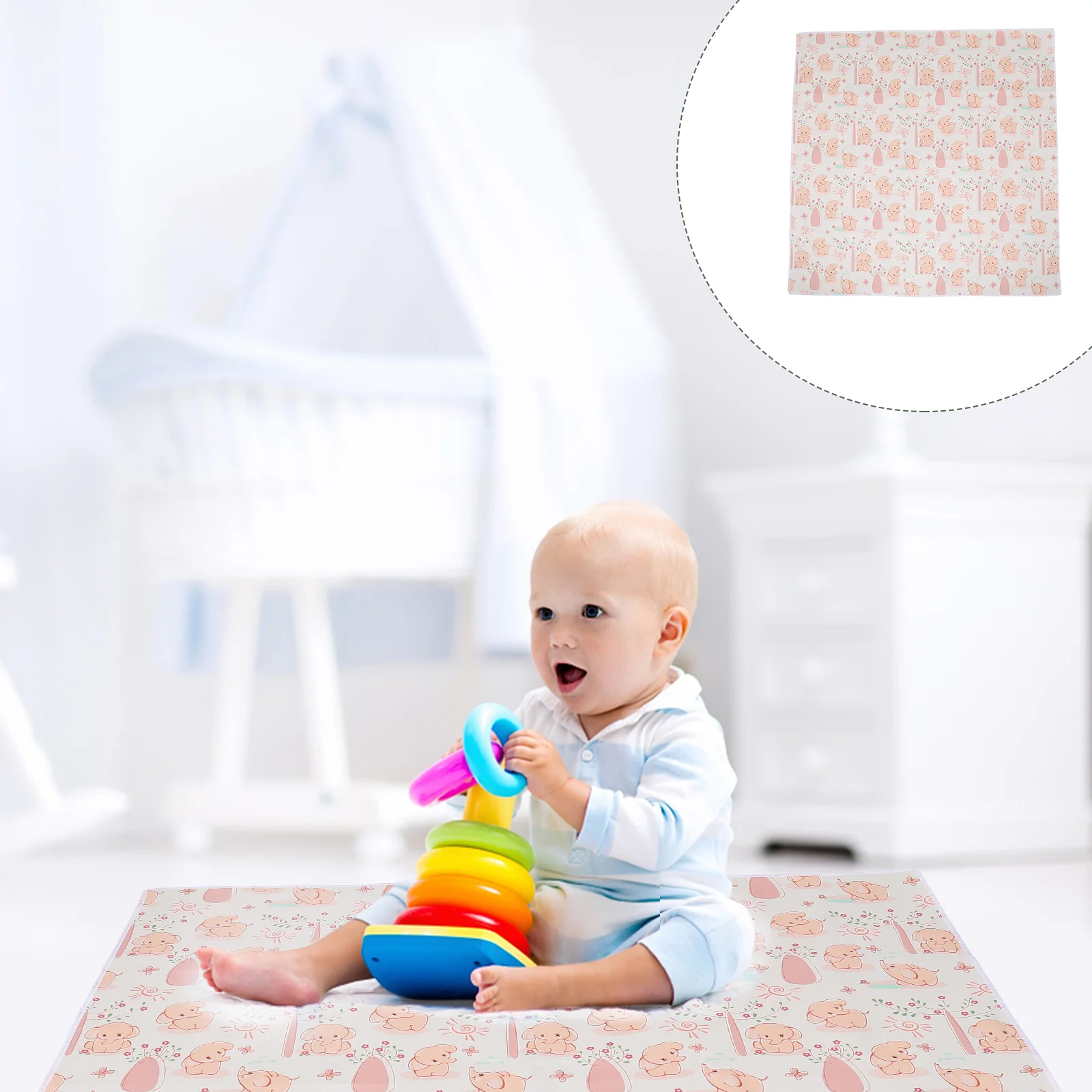 

Nonslip Waterproof Under Highchairs Craft Playtime Floor Protector floor protector